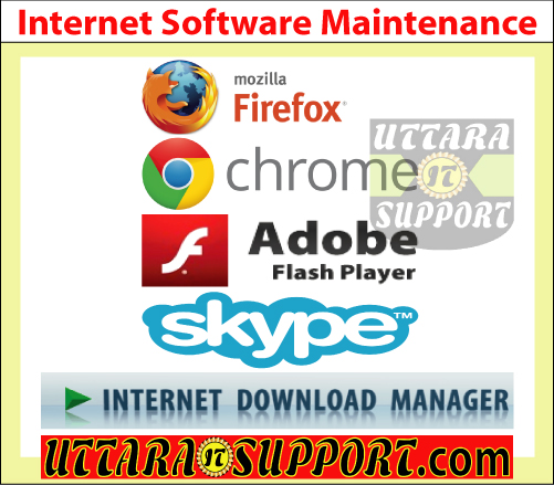 internet software maintenance, internet, internet software, browser software, internet browser software, website browser software, mozilla firefox, firefox, google chrome, chrome, opera, opera mini, download manager, internet download manager, idm, download accelerator plus, dap, youtube download, youtube downloader, torrent, utorrent, bit torrent, bit comet, flash player, shockwave player, skype, facebook messenger, google talk, yahoo messenger, windows live messenger, nimbuzz