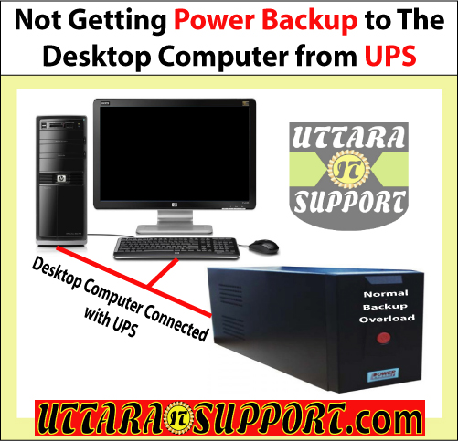 not getting power backup to the desktop computer from ups, getting power backup from ups,  not getting power backup from ups, ups power backup, ups power backup capacity, provide power backup to desktop computer, can not provide power backup to desktop computer, desktop computer ups power backup, ups power backup for desktop computer